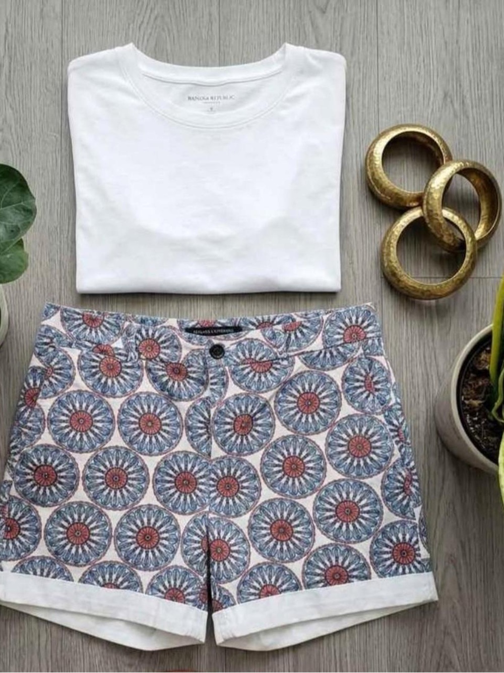 Banana Republic Medallion Shorts